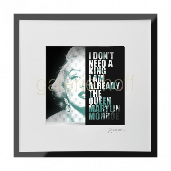 Wortkunst R. Birkelbach - Marylin Monroe - The Queen