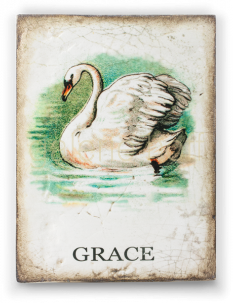 Dickens, Sid - SB-01 Graceful Swan Handsigniert u. retired
