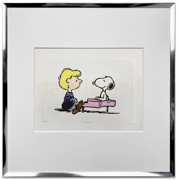 Schulz, Charles M. / Peanuts - Schroeders Piano gerahmt