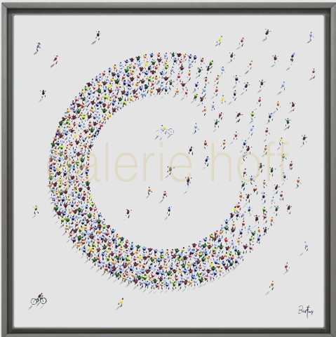 Bartus, Francisco - Circle open gerahmt