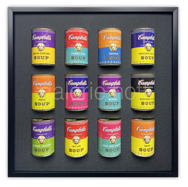 van Hassel, Ad - Andy Pop Art Soup Colour