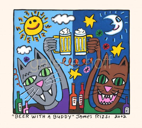 Rizzi, James - Beer with a Buddy - gerahmt