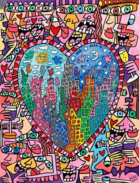 Rizzi, James - It´s Heart Not To Love My City - gerahmt