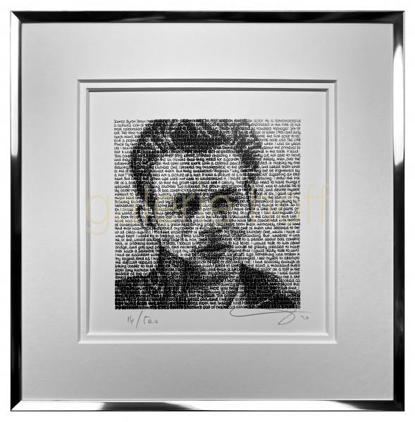 SAXA - James Dean - gerahmt