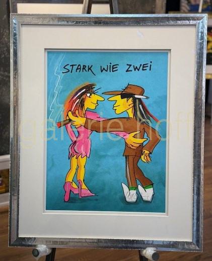 Lindenberg, Udo - Stark wie zwei gerahmt - letztes Exemplar