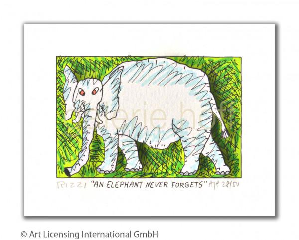 Rizzi, James - An Elephant never forgets