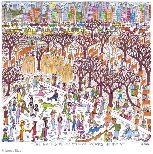 Rizzi, James - The Gates Of Central Parks Heaven