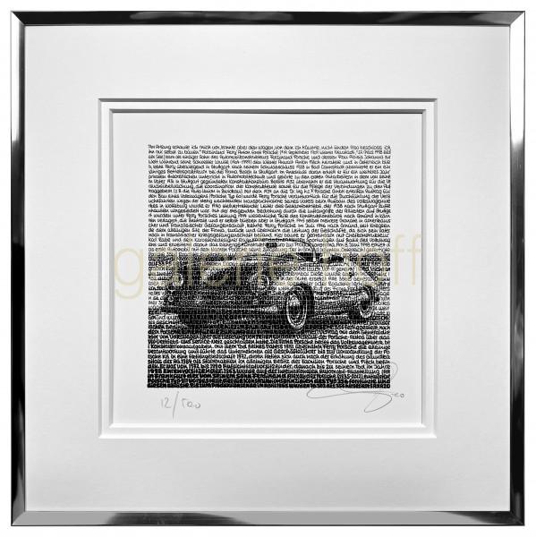 SAXA - Porsche 356 - gerahmt 92% UvGlas