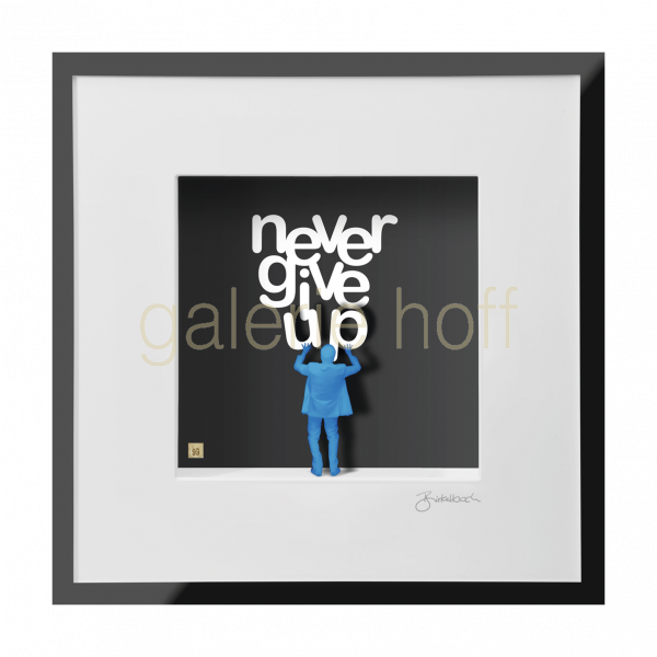 Wortkunst R. Birkelbach - Never Give Up