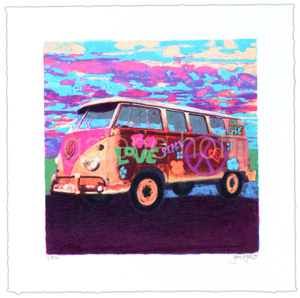 Gill, James Francis - Mini Hippie Bus