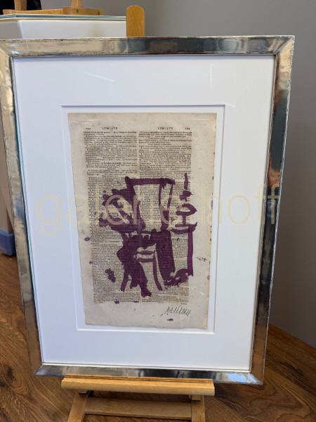 Mueller-Stahl, Armin - Unikat in Vergolderrahmen